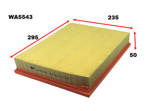 Air Filter Fits LDV WA5543 - Wesfil