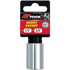 3/8” 6PT 1/2” Drive SAE CR-V Regular Socket - PKTool