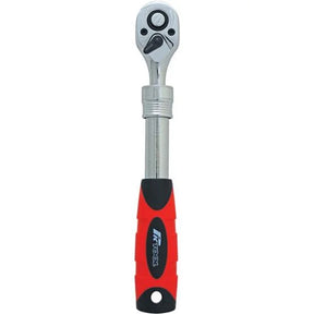 3/8" DR 220mm Extendable Handle CR-V Ratchet With 72 Teeth Range - PKTool