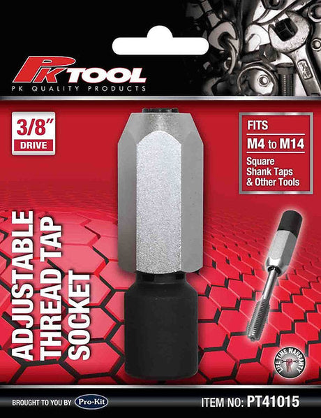3/8” DR Adjustable Thread Tap Socket - PKTool | Universal Auto Spares