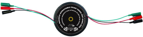 3 Meter Colour Coded Test Leads Retractable Reel With Magnetic Case - Charge | Universal Auto Spares