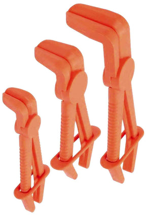 3 Piece 90º Bend Hose Clamping Set Clamps Rubber Hoses - PKTool