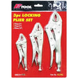 3 Pieces Locking Plier Set - PKTool | Universal Auto Spares