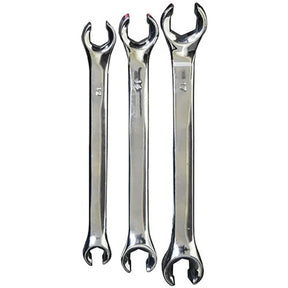 3 Pieces Metric Flare Nut CR-V Spanner Set - PKTool