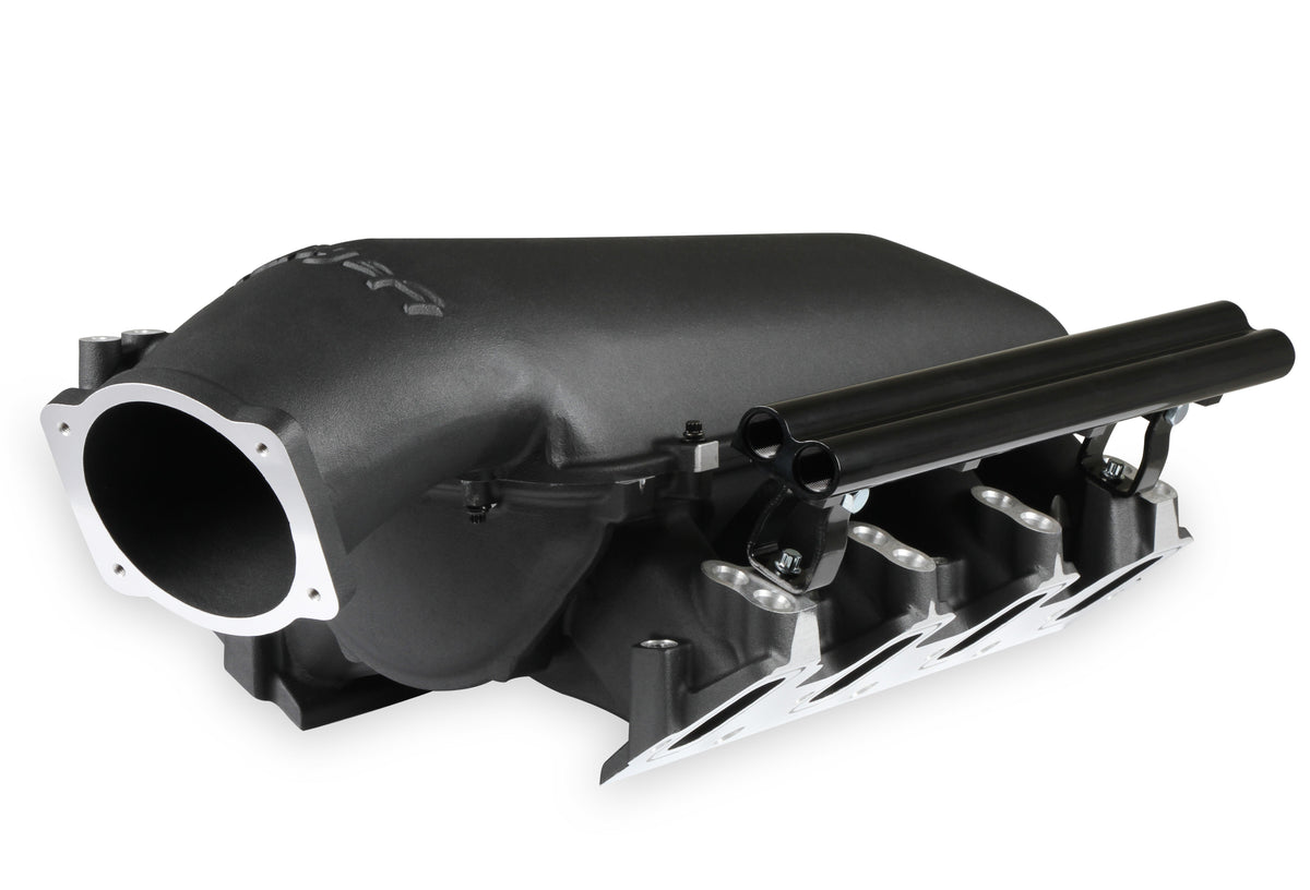 LS3 LO - RAM Manifold Kit Dual Injector Black Finish HY300683BK - Holley - Inlet & Intake Manifolds - Holley