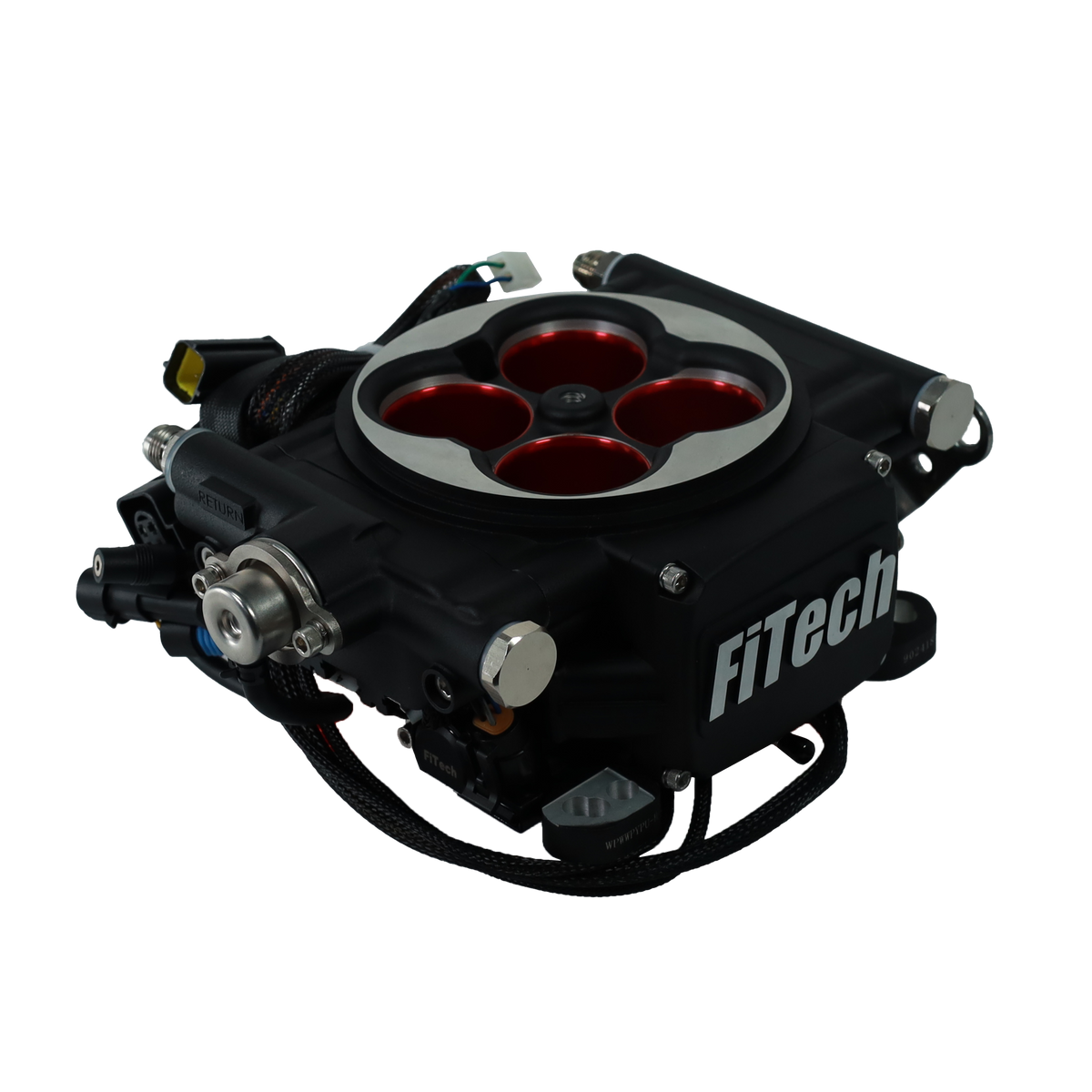 GO EFI 4 600HP Self Tuning Boost Or Nitrous EFI System Matte Black FI30004 - FiTech - Fuel & Ignition - FiTech