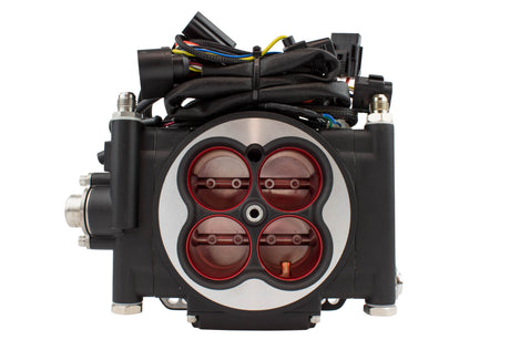 GO EFI 4 600HP Self Tuning Boost Or Nitrous EFI System Matte Black FI30004 - FiTech