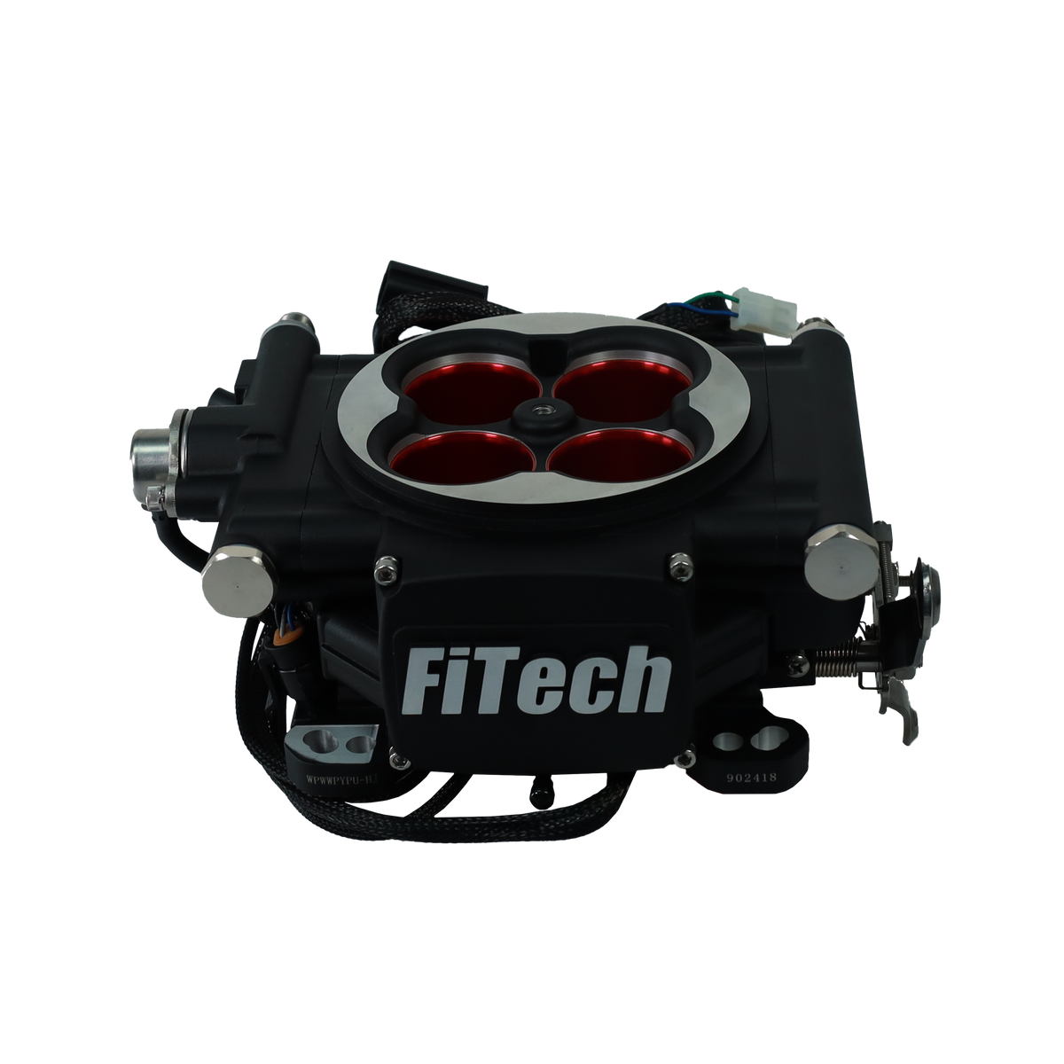 GO EFI 4 600HP Self Tuning Boost Or Nitrous EFI System Matte Black FI30004 - FiTech - Fuel & Ignition - FiTech