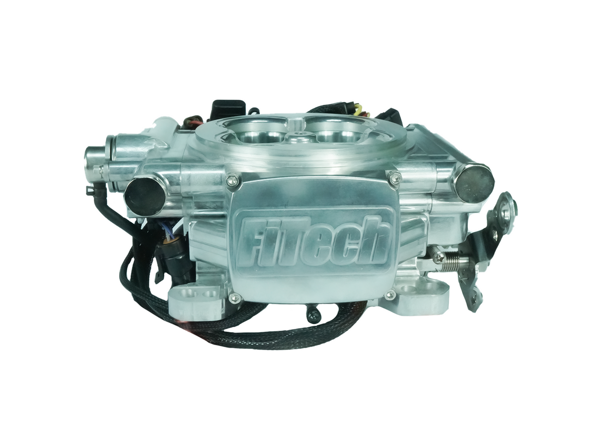 GO EFI 4 600HP Self Tuning Boost Or Nitrous EFI System Polished FI30006 - FiTech - Fuel & Ignition - FiTech