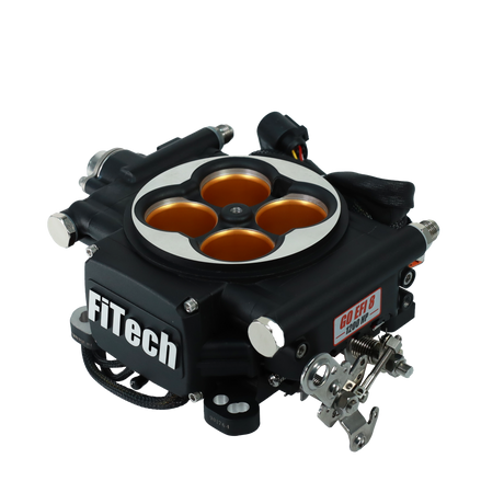 GO EFI 8 1200HP Self Tuning Boost Nitrous EFI System Black FI30012 - FiTech