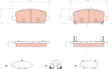 Brake Pad Set, Disc Brake GDB7915DT - TRW