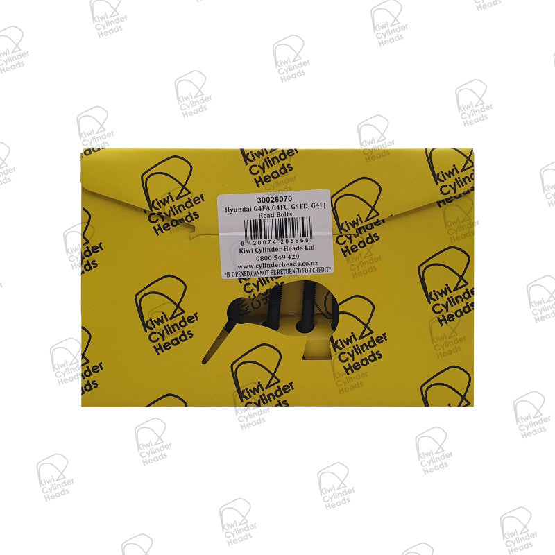 Head Bolt Set for Hyundai/Kia G4FA/ G4FC/ G4FD/ G4FJ — 30026070 — view 2