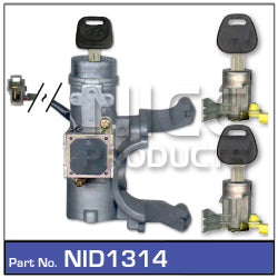 Ignition Lock & Doors NID1314 - Nice Products | Universal Auto Spares