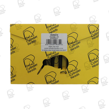Head Bolt Set Toyota 1Y 2Y 3Y 4Y 30086078 - Kiwi Cylinder Heads