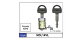 Door Lock NDL14VL - Nice Products | Universal Auto Spares