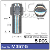 Mag Nuts M357-5 - Nice Products | Universal Auto Spares