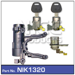 Lock set NIK1320 - Nice Products | Universal Auto Spares