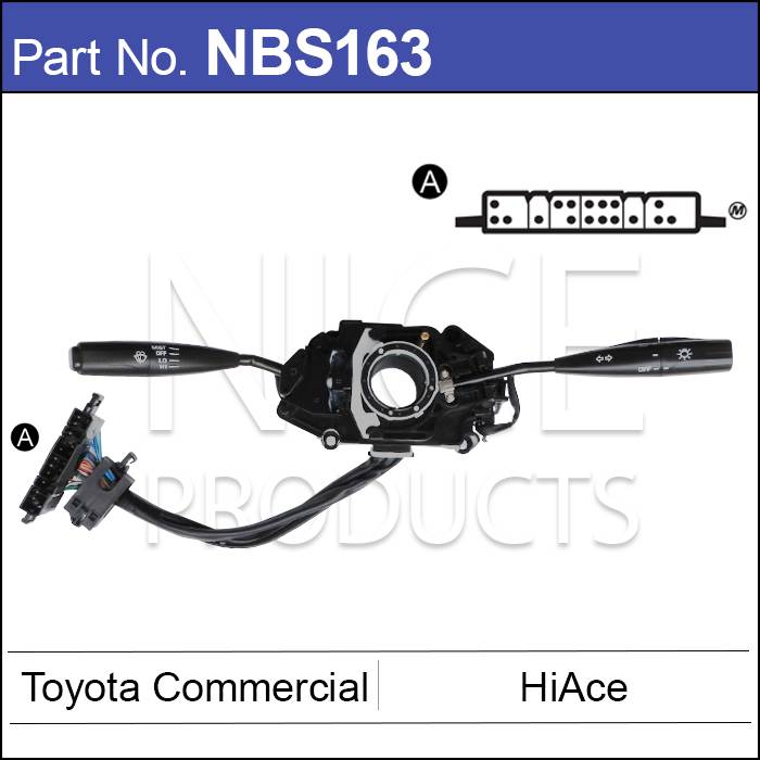 Blinker Switch NBS163 - Nice Products | Universal Auto Spares