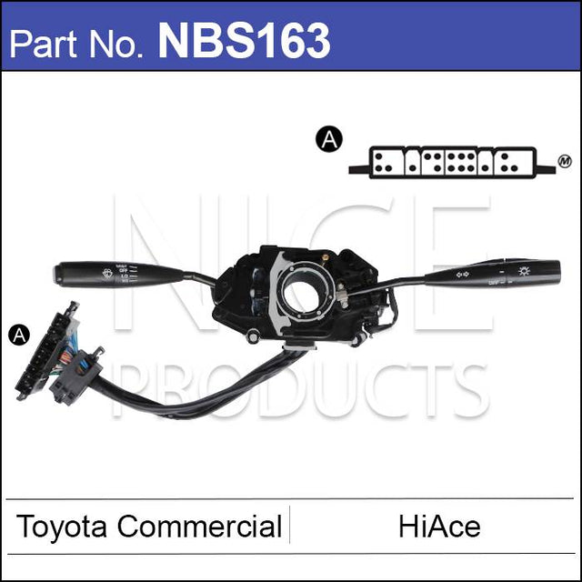 Blinker Switch NBS163 - Nice Products | Universal Auto Spares