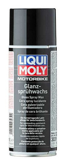 Motor­bike Gloss Spray Wax 400mL - LIQUI MOLY | Universal Auto Spares