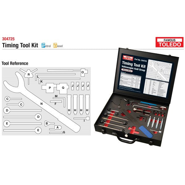 Timing Tool Kit Timing Tool Kit 304725 - TOLEDO