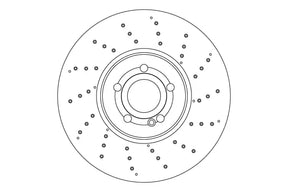 Brake Disc DF6865S - TRW