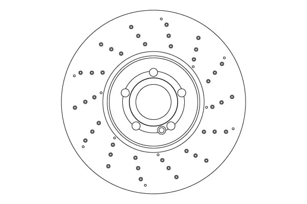 Brake Disc DF6865S - TRW