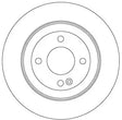 Brake Disc DF7928S - TRW
