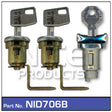 Ignition Barrel & Doors NID706B - Nice Products | Universal Auto Spares