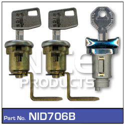 Ignition Barrel & Doors NID706B - Nice Products | Universal Auto Spares