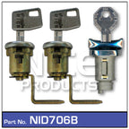 Ignition Barrel & Doors NID706B - Nice Products | Universal Auto Spares