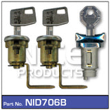 Ignition Barrel & Doors NID706B - Nice Products | Universal Auto Spares