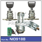 Ignition Barrel & Doors NID918B - Nice Products | Universal Auto Spares