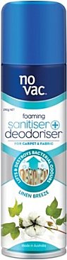 Deodoriser Linen Breeze Air Freshener Foaming Sanitiser 290g - No Vac
