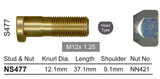 Stud & Nut NS477 - Nice Products | Universal Auto Spares