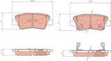 Brake Pad Set, Disc Brake GDB7842DT - TRW