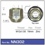 Wheel Nut NN302 - Nice Products | Universal Auto Spares