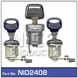 Ignition Barrel & Doors NID240B - Nice Products | Universal Auto Spares