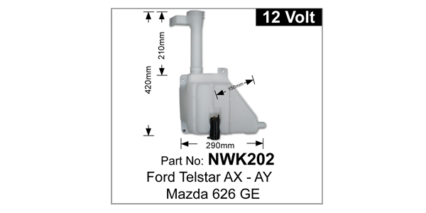 Washer Pump Kit NWK202 - Nice Products | Universal Auto Spares