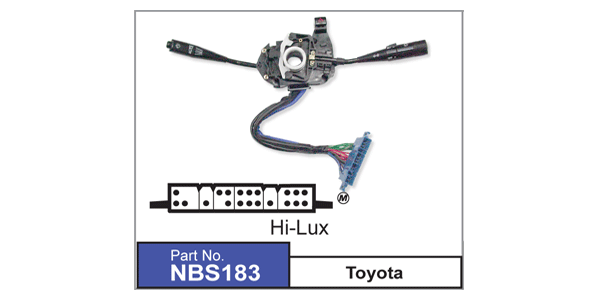 Blinker Switch NBS183 - Nice Products | Universal Auto Spares