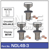 Door Lock set 3 NDL4B-3 - Nice Products | Universal Auto Spares