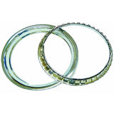 4 Pieces 14" Chrome Steel Wheel Trim Ring Set - PC Procovers