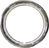 15" Chrome Steel Wheel Trim Ring - PC Procovers