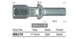 One Piece Stud MB370 - Nice Products | Universal Auto Spares