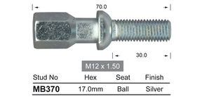 One Piece Stud MB370 - Nice Products | Universal Auto Spares