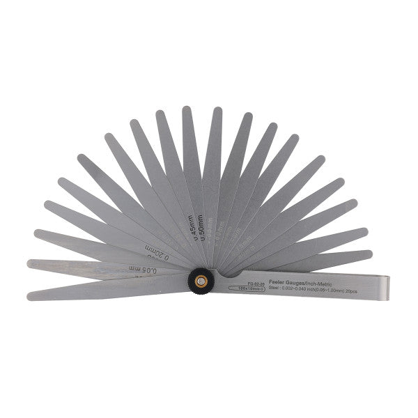FEELER GAUGE 20 BLADE 321672 - TOLEDO