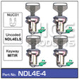 Door Lock set 4 NDL4E-4 - Nice Products | Universal Auto Spares