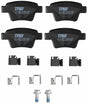 Brake Pad Set, Disc Brake GDB1678 - TRW