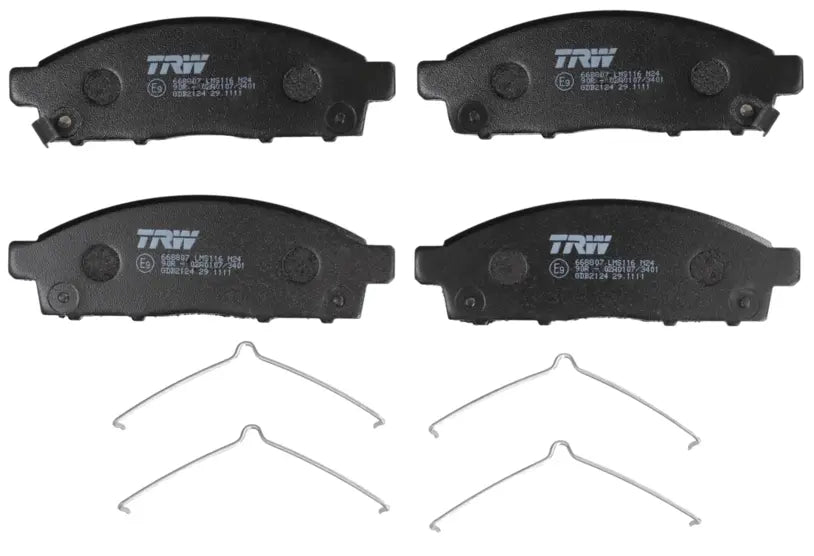 Brake Pad Set, Disc Brake GDB2124 - TRW