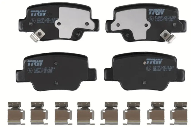 Brake Pad Set, Disc Brake GDB3547 - TRW